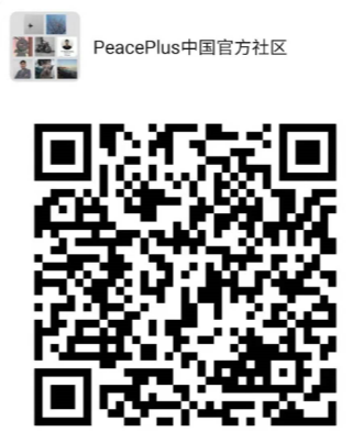 Peaceplus WeChat QR code